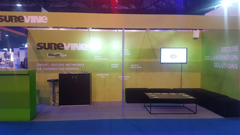 The Surevine stand at CyberUK19
