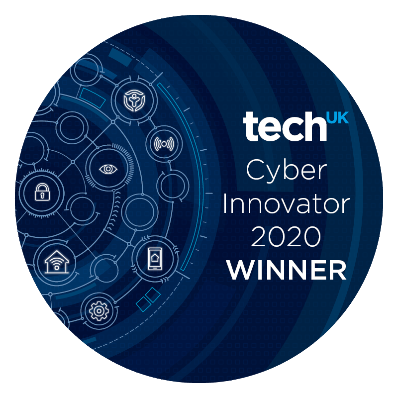 Cyber Innovator 2020 winner badge